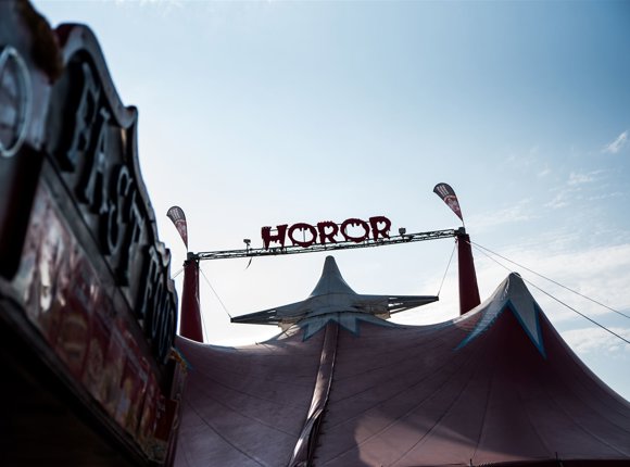 Pronájem šapitó - Ohana Horor Cirkus